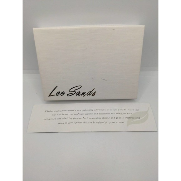 Lee Sands Malachite Interchangeable Dangle Earrings. Set Includes Square - Picture 3 of 8